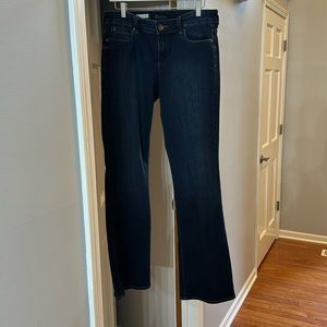 Kut from the Kloth  high-rise boot, cut jean